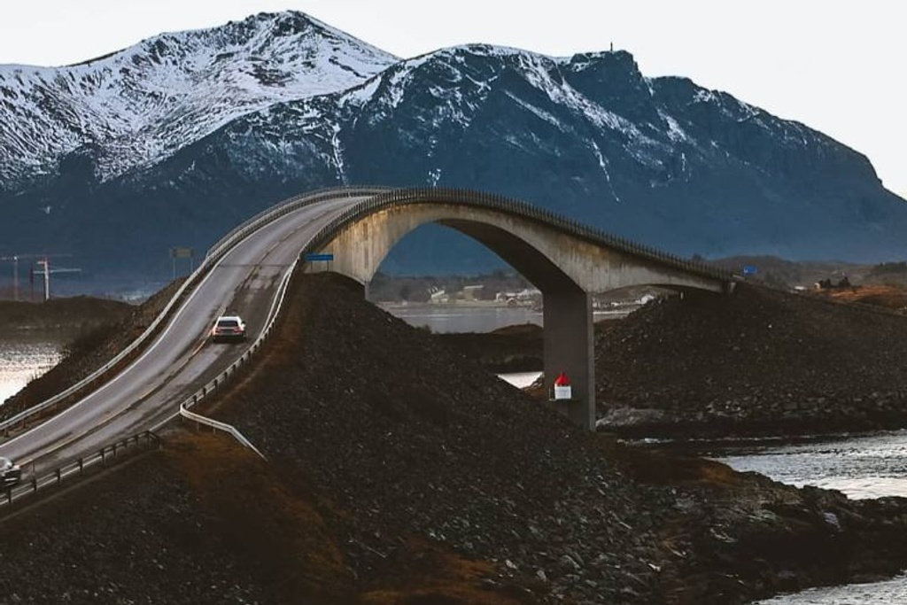 Storseisundet Terrifying Bridge Norway