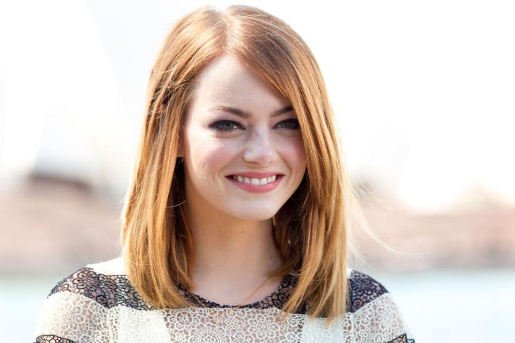 Emma stone, red hair