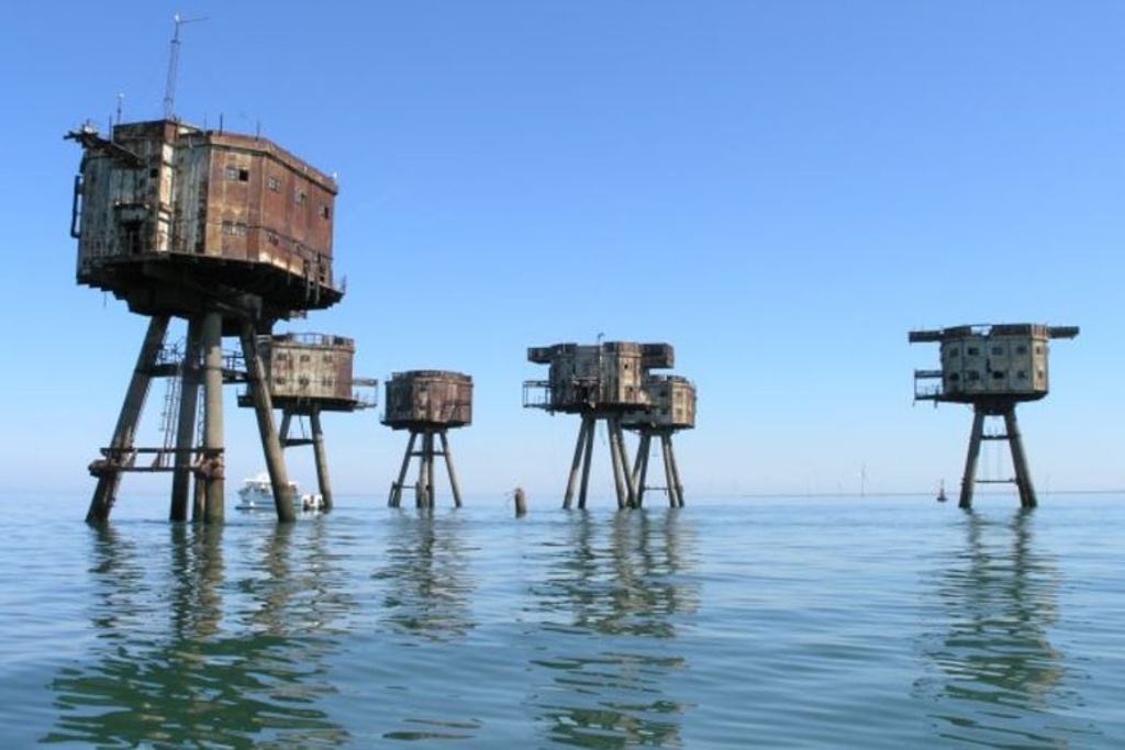 abandoned military structures standing