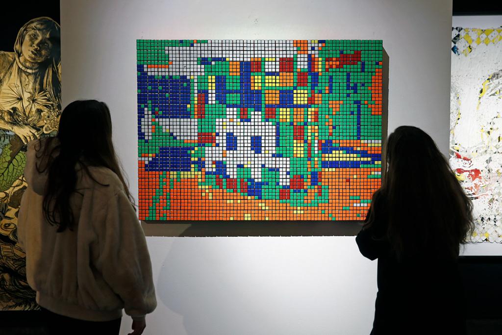 Rubik's Cube Artwork Sold