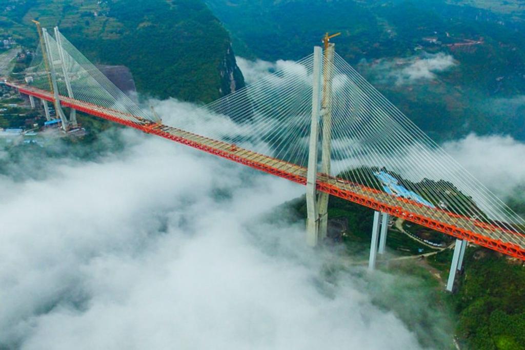 Beipanjiang Bridge Amazing Infrastructure