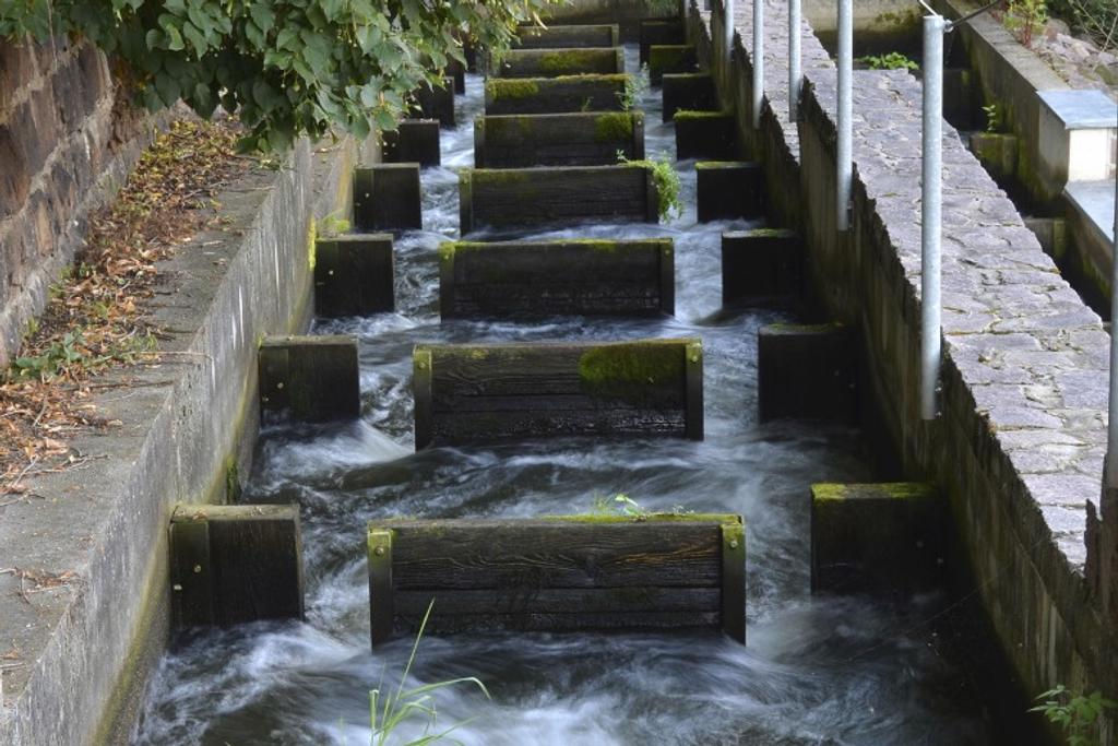 Sweden Infrastructure Salmon Stairs