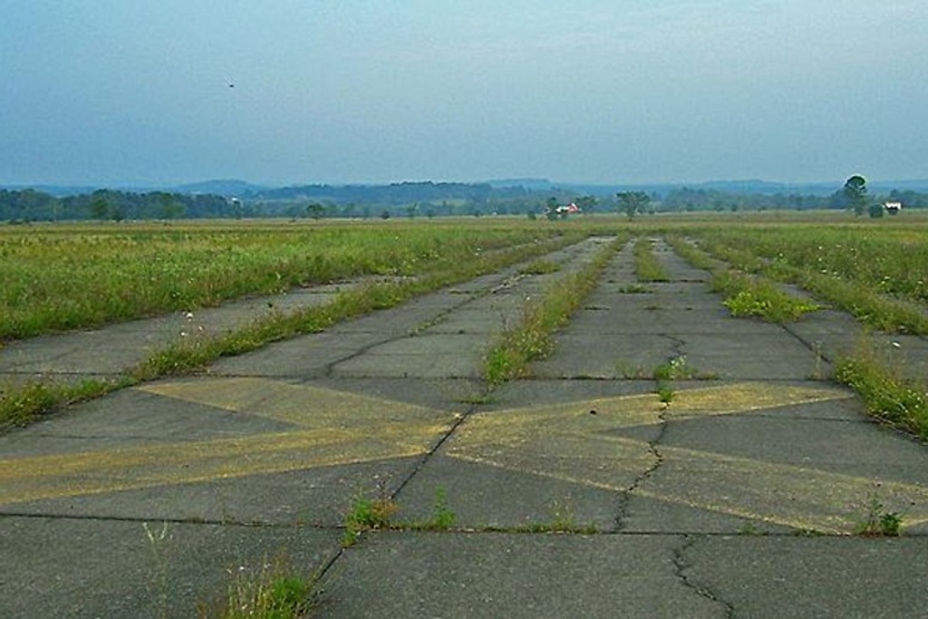 deserted airbases WWII US