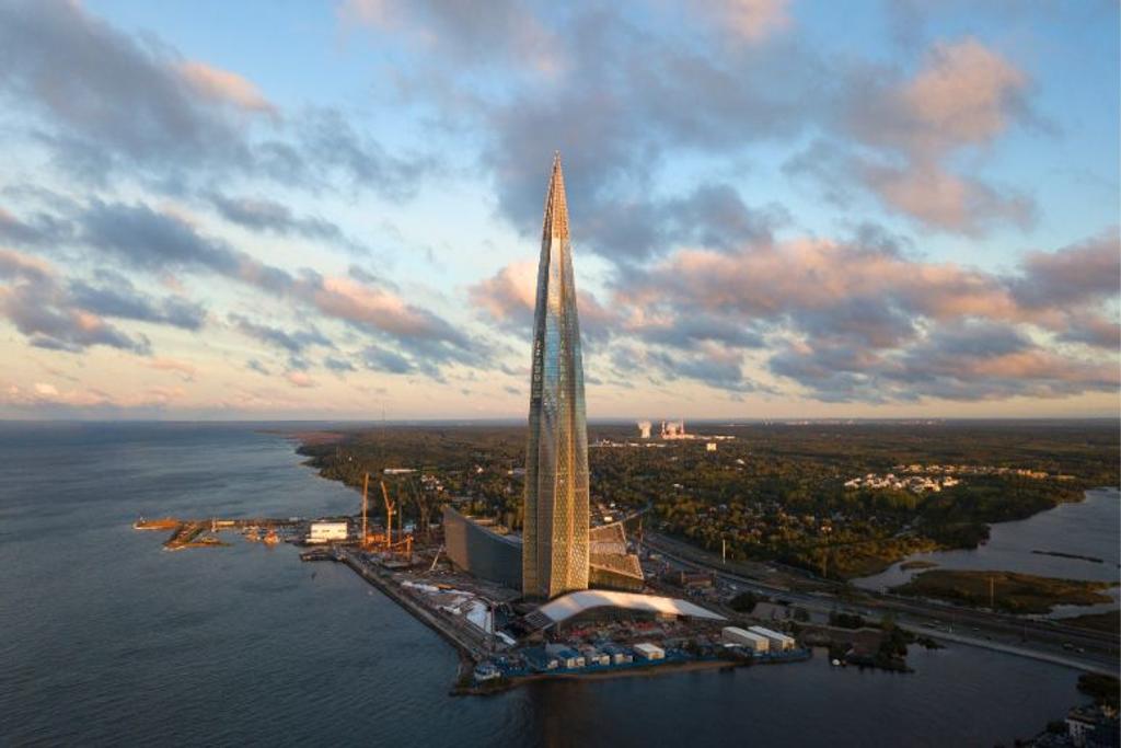 tallest building russia lakhta