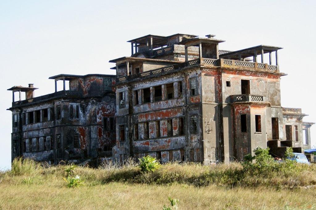 Abandoned Bokor Palace Hotel