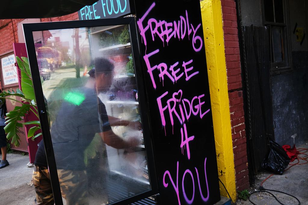 Free Food Fridge NYC
