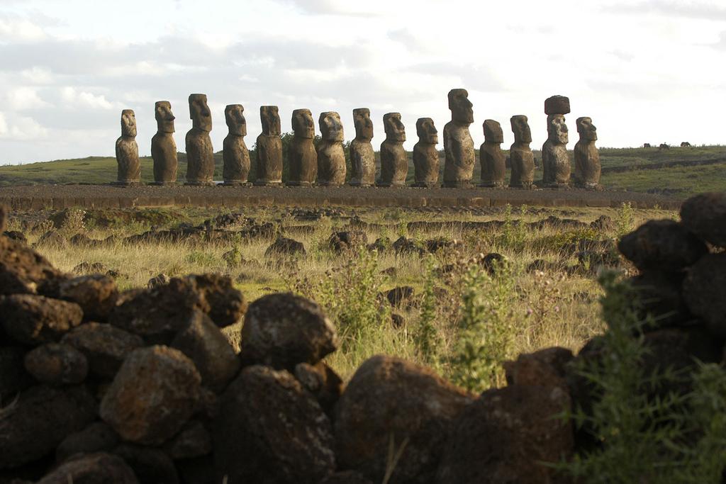 Easter Island statues, history