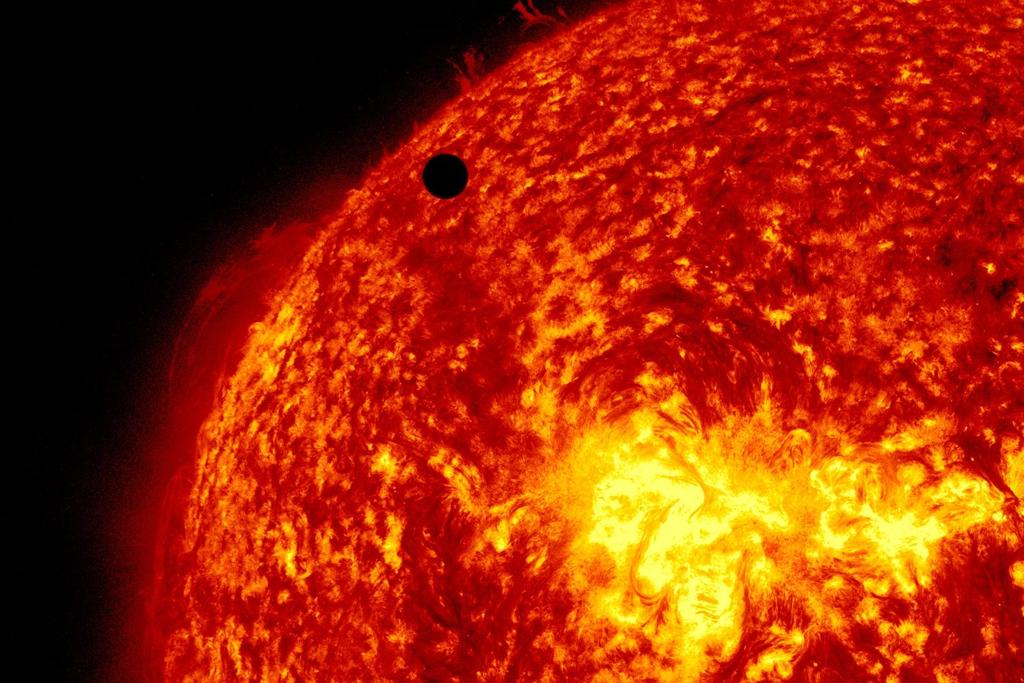 NASA Solar Atmosphere Venus 