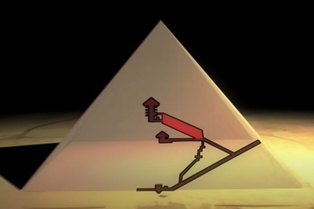 great gallery pyramid angle
