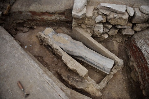 Ancient Coffin Notre Dame
