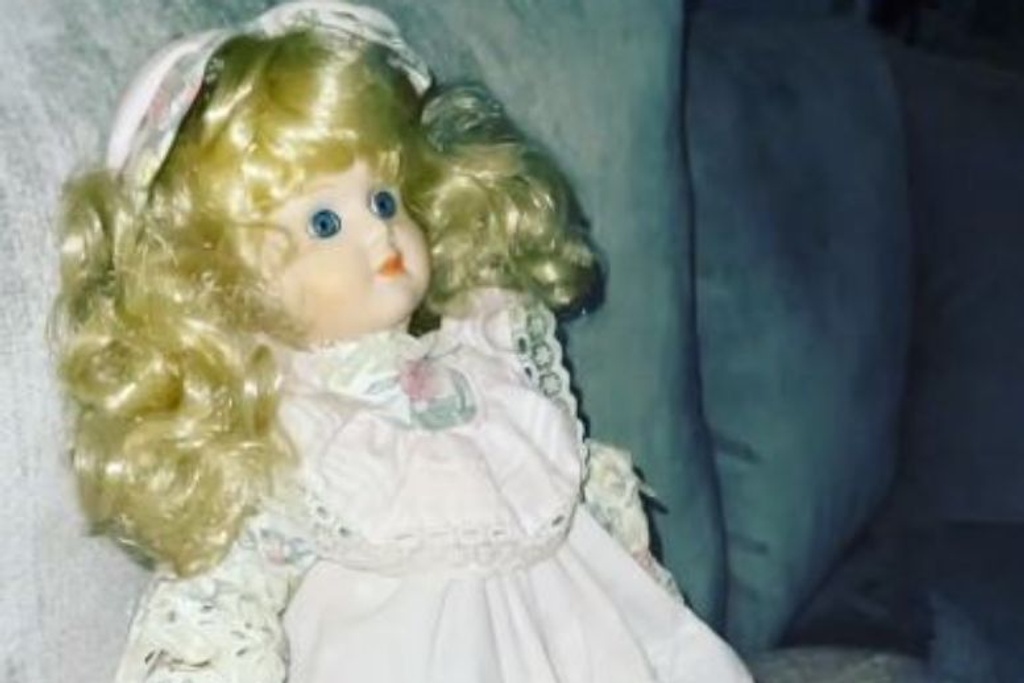 scary doll eBay sale