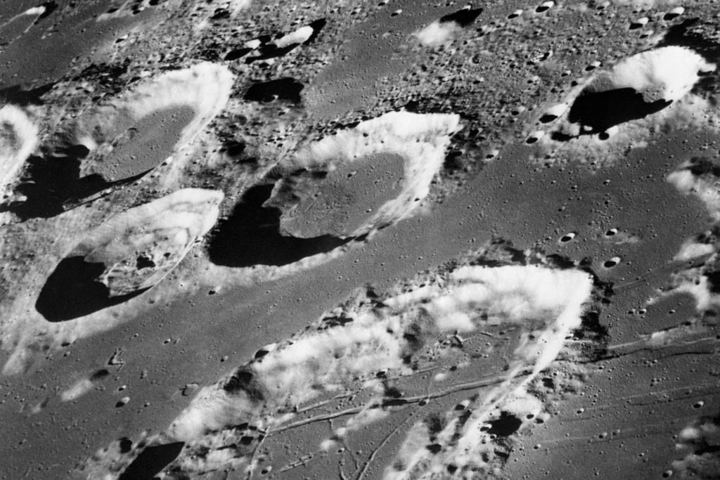 moon crater NASA mystery