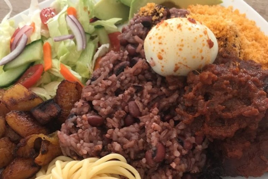 Ghana Traditional Breakfast Waakye