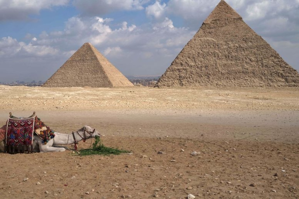 Great Pyramids Egypt Giza