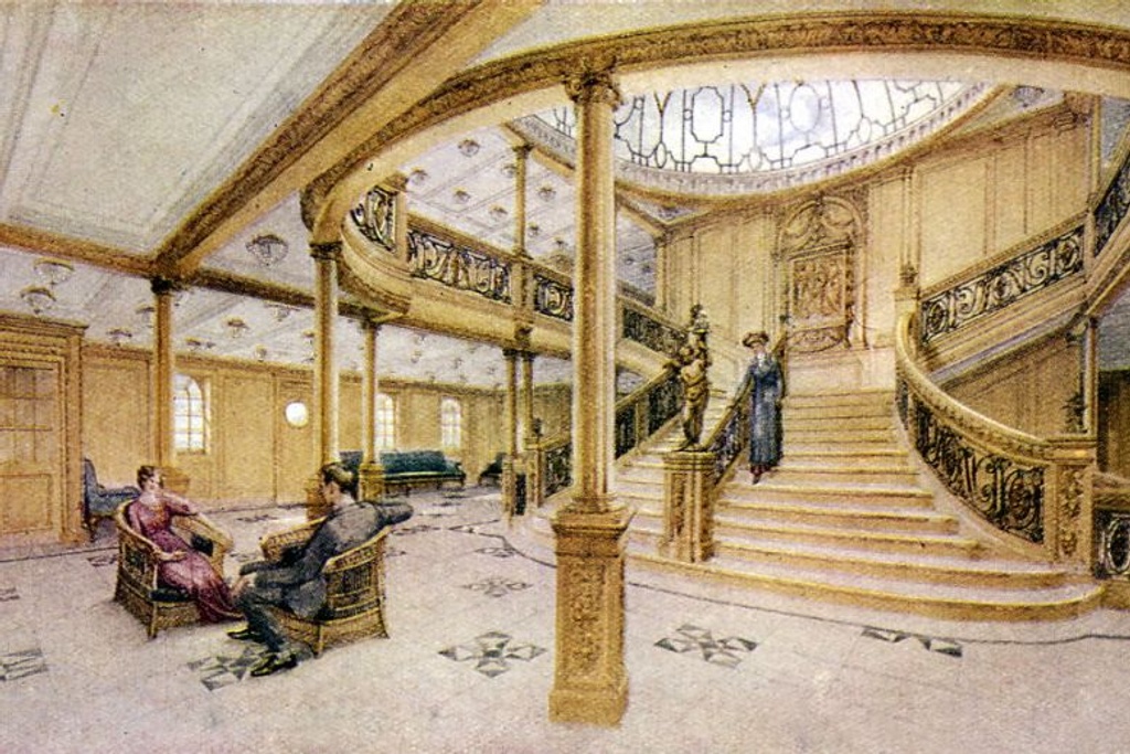 Titanic Luxury Grand Staircase