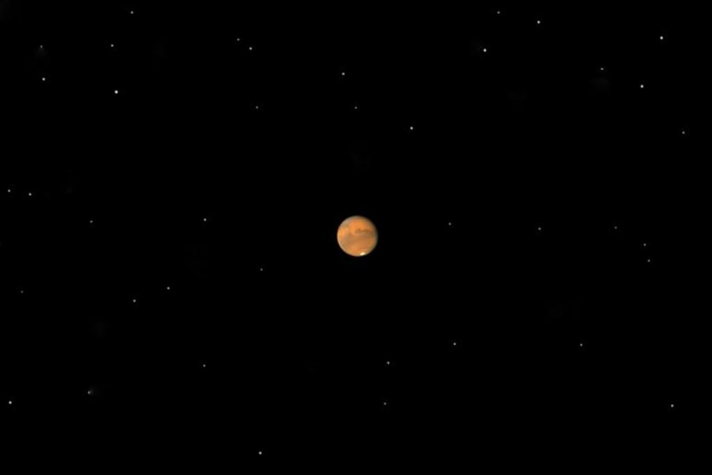 Mars View Outer Space