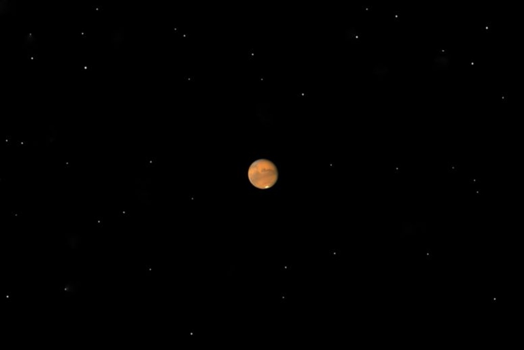 Mars View Outer Space
