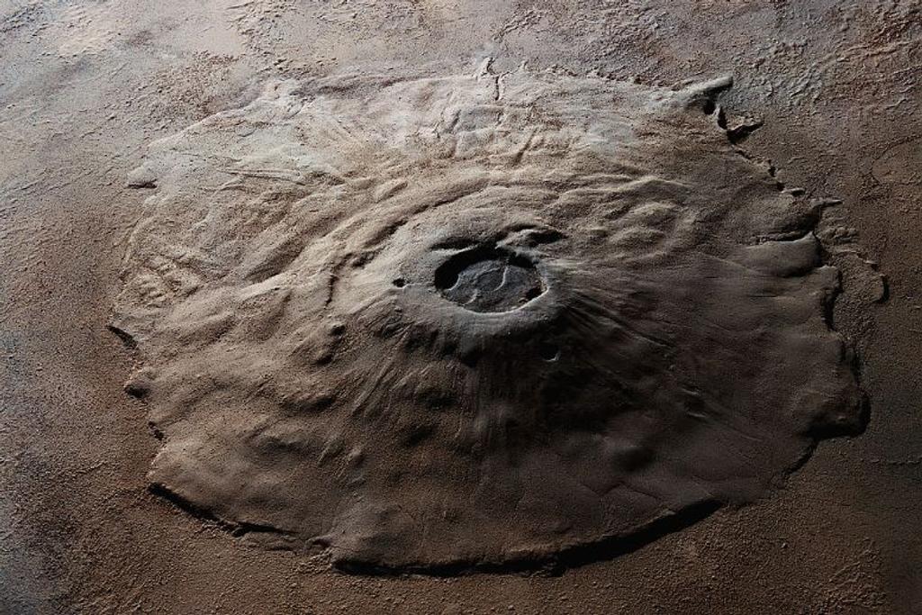 Olympus Mons Volcano Mars