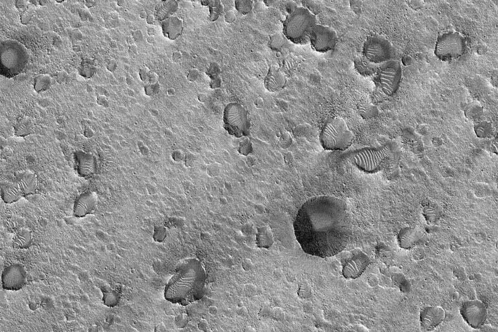 Mars Landscape Photograph NASA