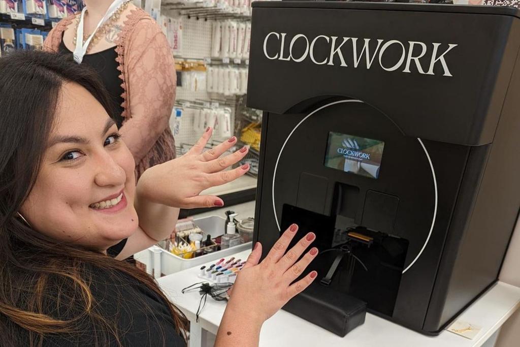 Clockwork Robot Manicure Target