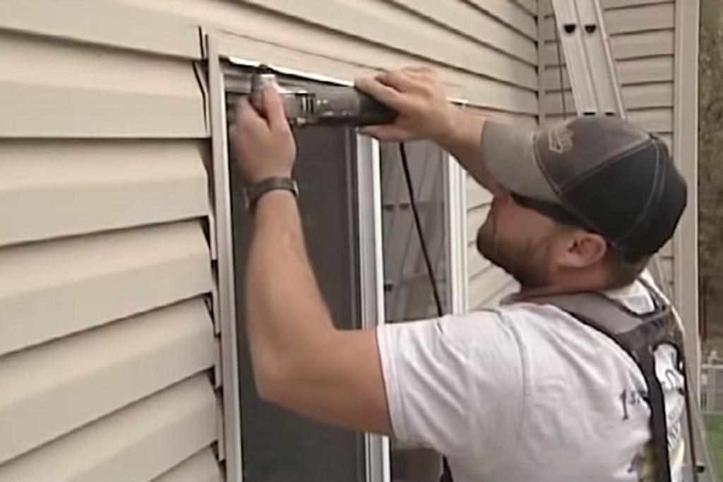diy home installing windows