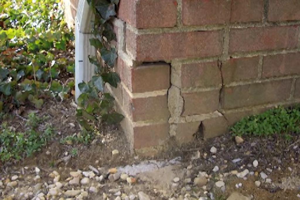 foundation cracks storm damage