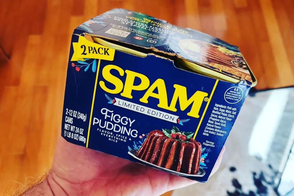 Figgy Pudding Spam flavor