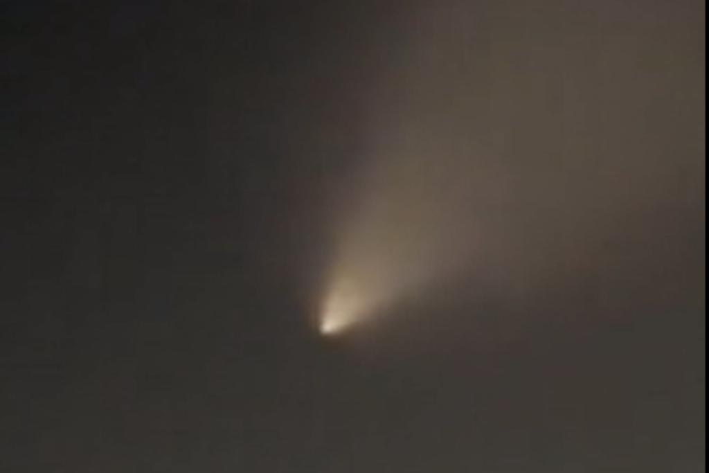 Mysterious Light UFO Object