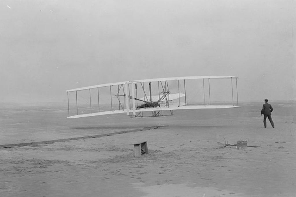 Wright Brothers First Airplane