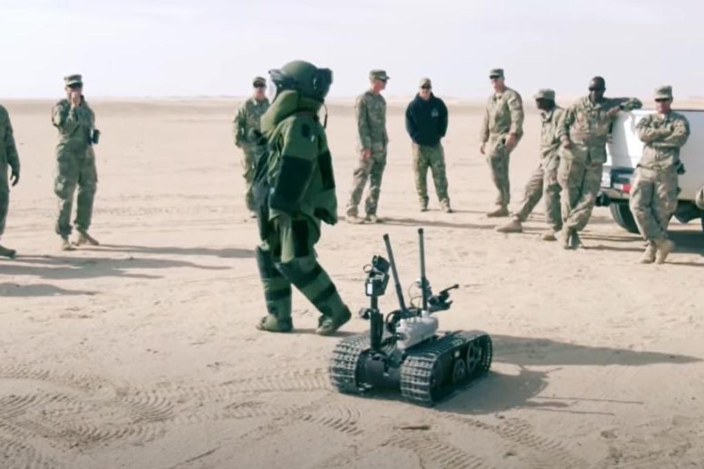 AI Robots War Soldiers