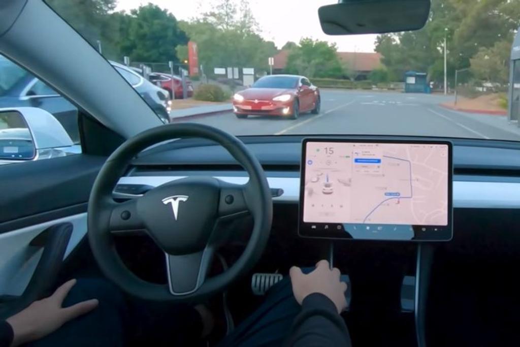Tesla Self Driving Autopilot Elon Musk