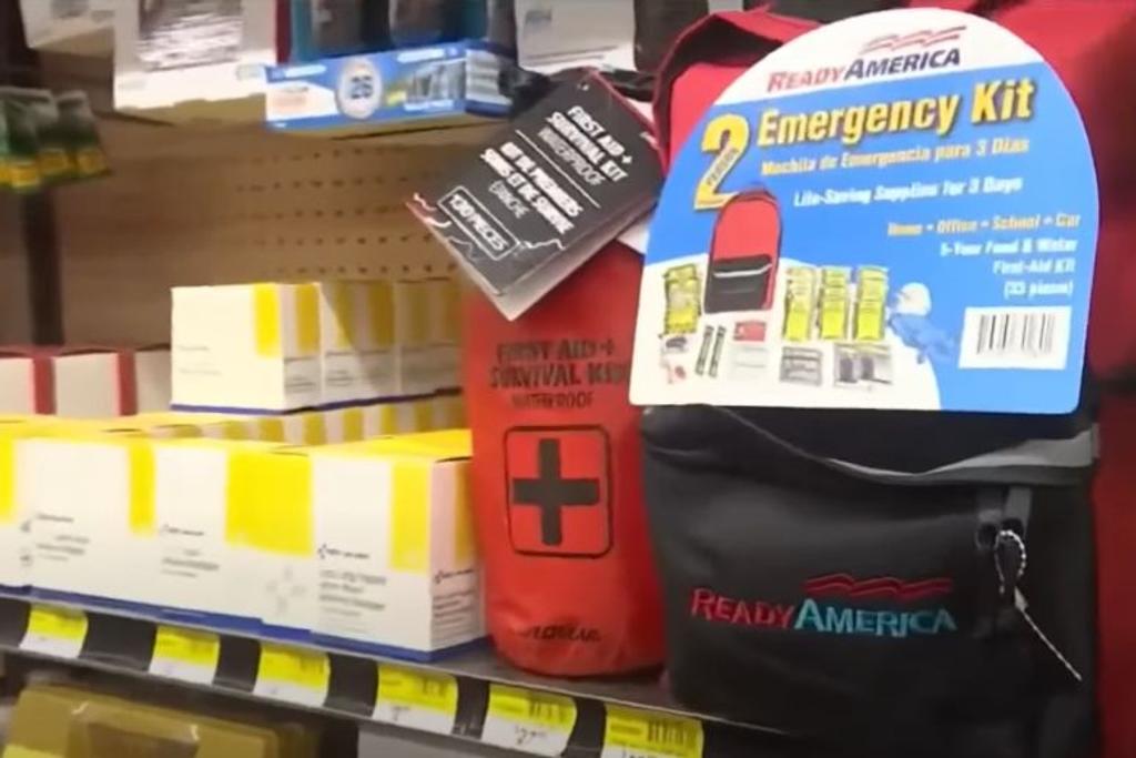 First Aid Earthquake Kit