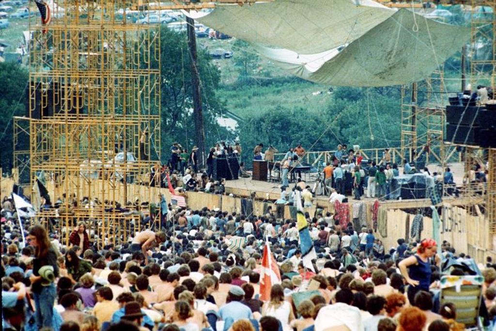 woodstock stage before after